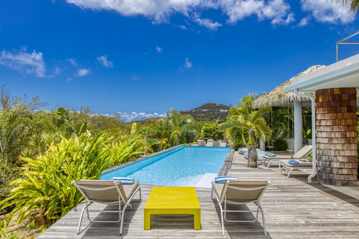 Location villa Saint Martin Terres Basses - Villa 4 chambres 8 personnes - 350m de la plage de Baie aux Prunes - Piscine - Roof Top (9)